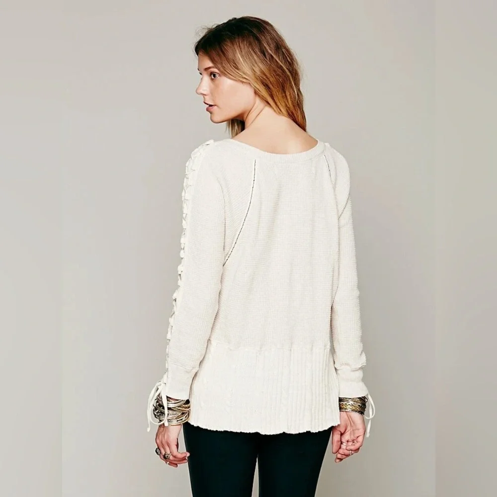 Free People New Romantics Crosstown Traffic Pullover Thermal Top